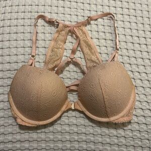 Victoria's Secret Lace Push-Up Bra - Nude